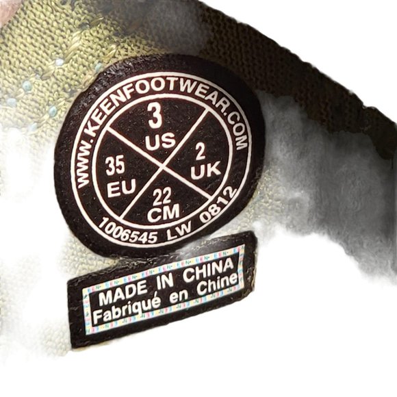 Keen Newport H2 Waterproof Hiking Sandals Blue/ Green Youth Size 3 - 1006545 - Picture 8 of 9